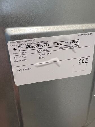 Keramisk komfur BOSCH