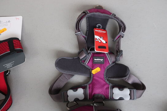 2 stk. hundeseler RED DINGO 