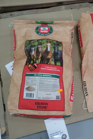 Hestefodder EQUIDAN OK VITA-MINERAL 12,5 kg. 