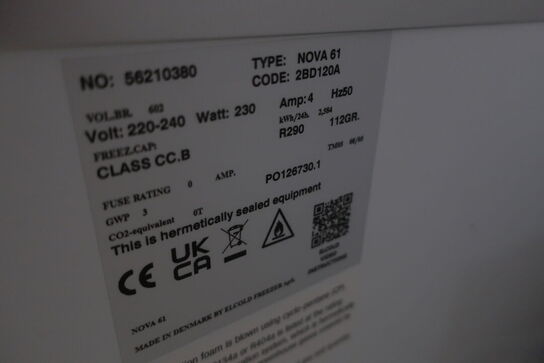 Kummefryser uden indhold ELCOLD Nova 61