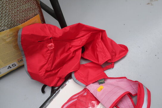 2 stk. regnslag til hund HUNTER