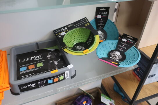 4 stk. slikkelegetøj 