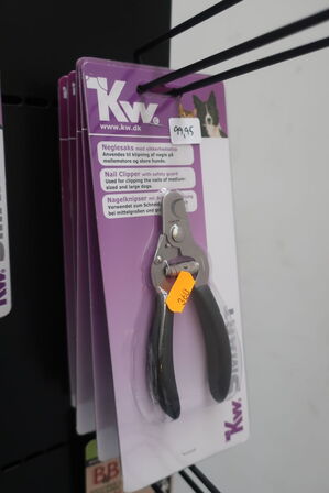 5 stk. neglesakse samt filterknuser 