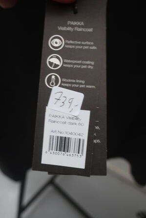 Regnjakke til hund PAIKKA 