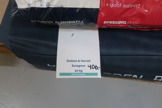 Hestefodder BREEDING PLUS Suregrow 20 kg. 