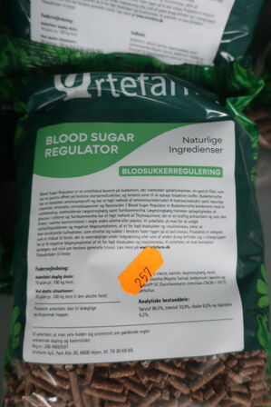 3 ps. Kosttilskud til hest URTEFARM Blood Sigar Regulator 