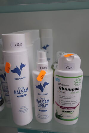 Diverse shampoo og balsam ANIO, BOGAARD og BIOGANCE 