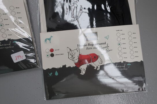 2 stk. regnslag til hund HUNTER