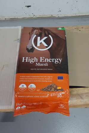 Hestefodder KRAFFT Muesli 20 kg. 