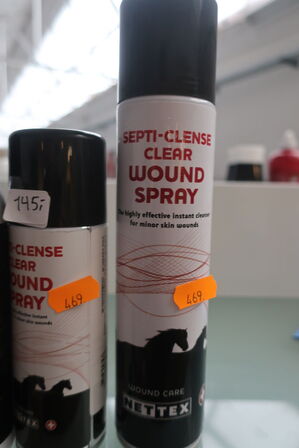 Sårpleje samt hudpleje til hest 