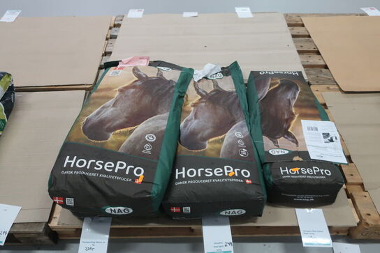 4 ps. Hestefodder NAG HOrsePro 20 kg. 