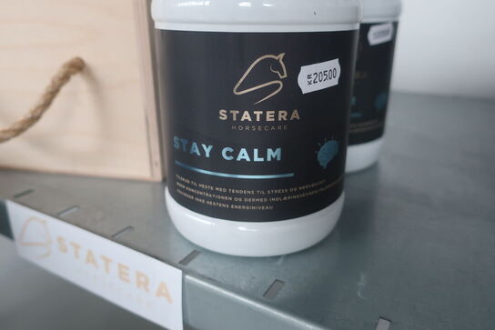 2 stk. kosttilskud til hest STATERA Stay Calm 