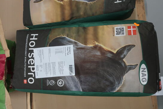 3 ps. Hestefodder NAG HorsePro 20 kg.
