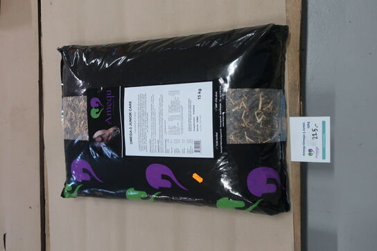 Hestefodder AMEQU Omega-3 Junior Care 15 kg.