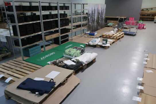 Alle paller i lejemålet UDEN INDHOLD