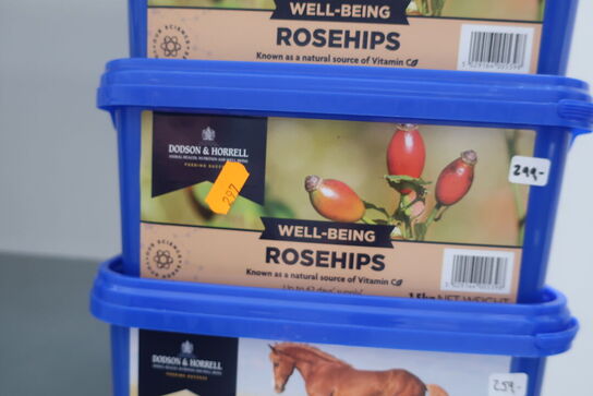 Kosttilskud til hest DODSON & HORRELL Well-Being Rosehips
