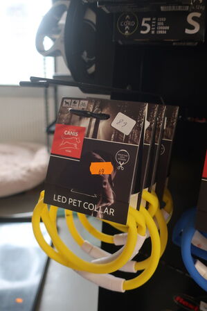 4 stk. LED halsbånd 