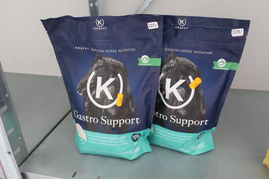 2 ps. Kosttilskud til hest KRAFFT Joint Support 1,5 kg. 