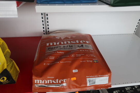 Hundefodder MONSTER Puppy 12 kg. 