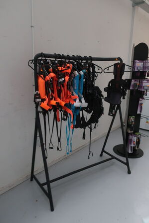 3 stk. tøjstativer uden indhold