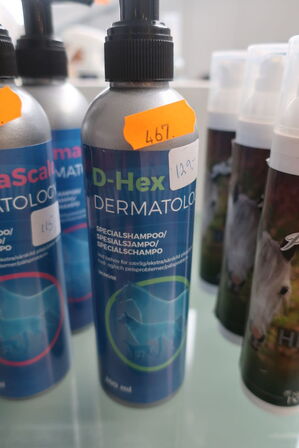 3 stk. shampoo til hund, kat og hest 