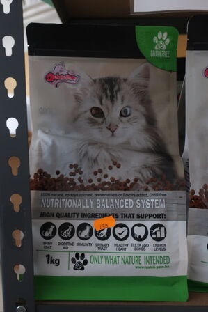 5 ps. Kattefodder QUICK-PAW 1 kg. 