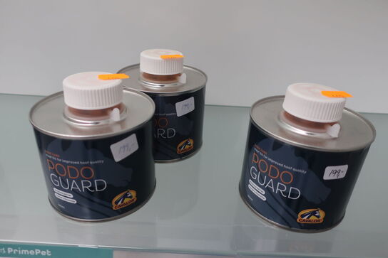 3 stk. plejemiddel til hove 