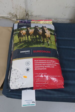 Hestefodder BREEDING PLUS Suregrow 20 kg. 