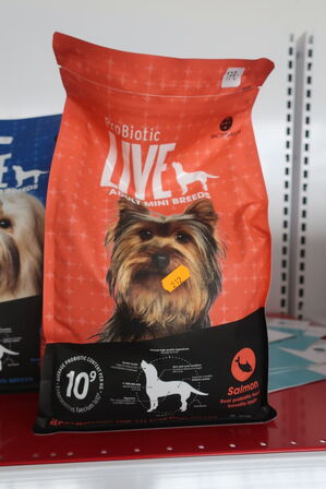 3 ps. Hundefodder PROBIOTIC LIVE 2 kg. 