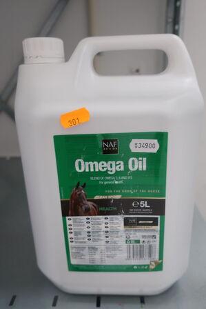 Kosttilskud til hest NAF Omega Oil 