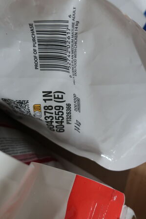 Hundefodder HILLS Matura Adult 14 kg. 