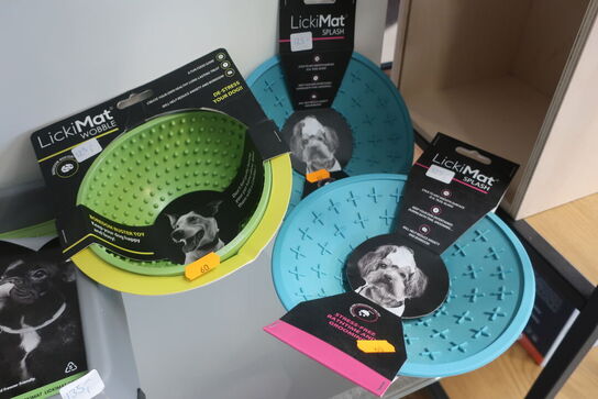 4 stk. slikkelegetøj 