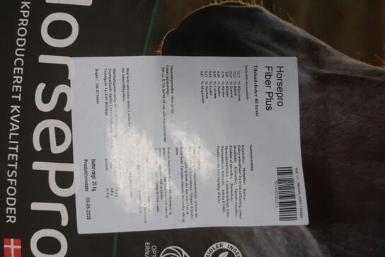 3 ps. Hestefodder NAG HorsePro 20 kg.