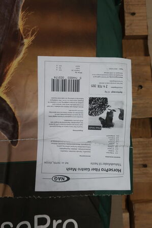 4 ps. Hestefodder NAG HOrsePro 20 kg. 