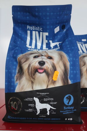 3 ps. Hundefodder PROBIOTIC LIVE 2 kg. 