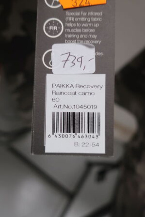 Regnjakke til hund PAIKKA 