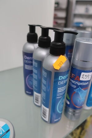 Diverse hudpleje og shampoo til hund