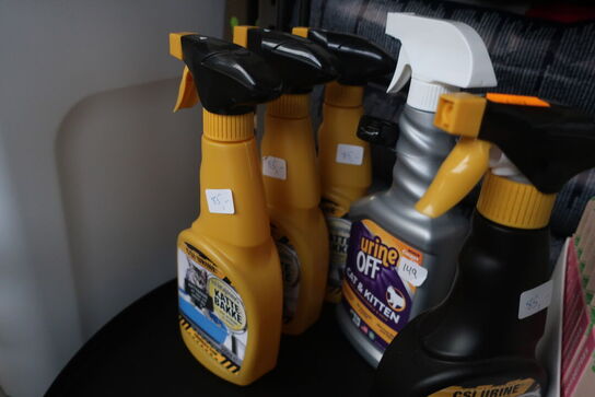 Loppemiddel, pletfjerner m.v. til hund og kat