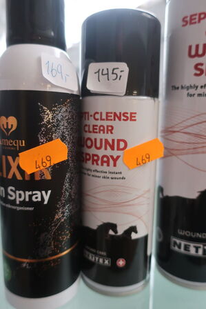 Sårpleje samt hudpleje til hest 