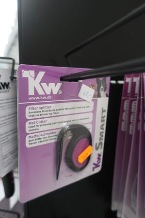 5 stk. neglesakse samt filterknuser 