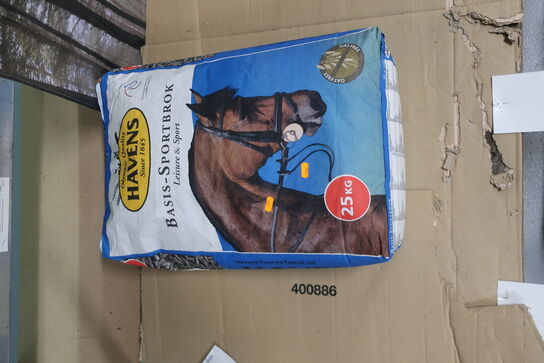 Hestefodder HAVENS Basis-Sportbrok 25 kg. 