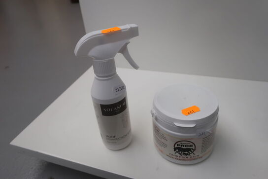 2 stk. plejemiddel til hove 