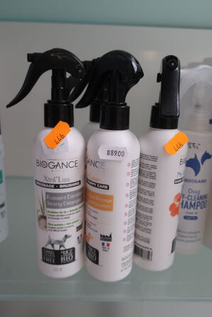 Diverse shampoo og balsam ANIO, BOGAARD og BIOGANCE 