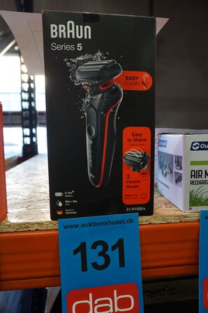 Braun 51-R1000s Red Herreshaver 