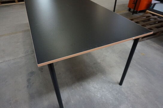 Norr spisebord - sort 200x90 cm 