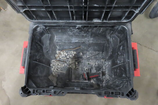 3 stk. Værktøjskasser med indhold 