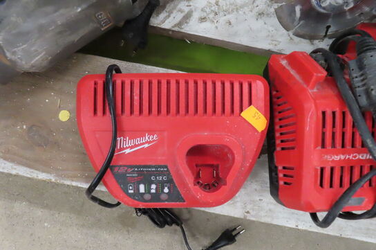 3 stk. elværktøj MILWAUKEE