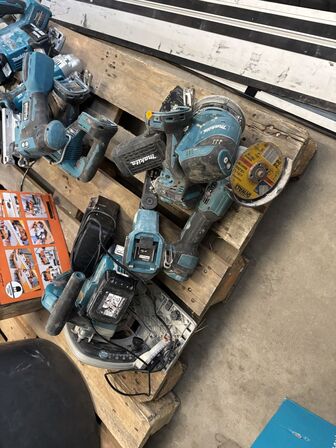 5 stk. elværktøj MAKITA 