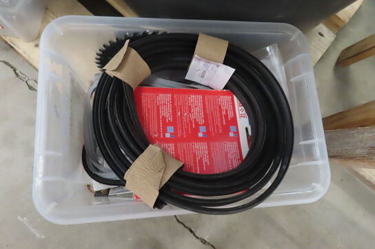 Murebalje inkl. Diverse værktøjer mv. 