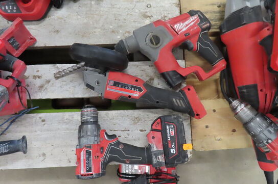 3 stk. elværktøj MILWAUKEE